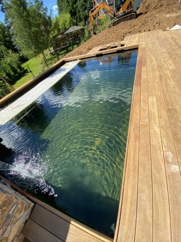 piscine naturelle - piscine biologique - bassin naturel et biologique - baignade biologique - aménagement paysager et extérieur